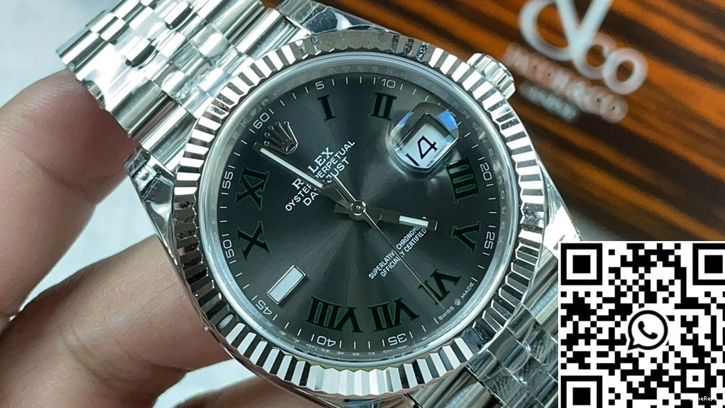 M126334-0022 Rolex Factory Dial VS Datejust Grey 0320